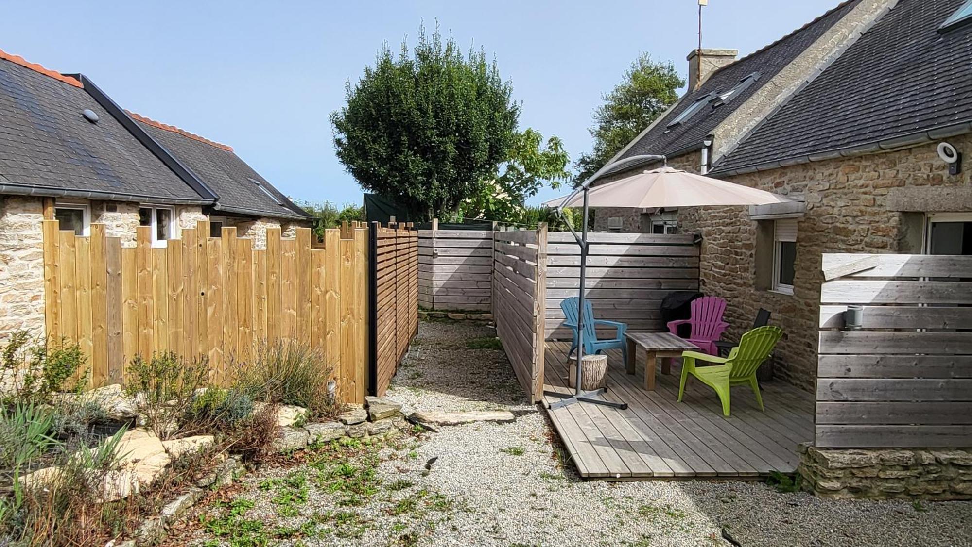 Kerelo Le Ptit St Roch, Maisonnette Cosy, Mer 5Km, Ploudalmézeau エクステリア 写真