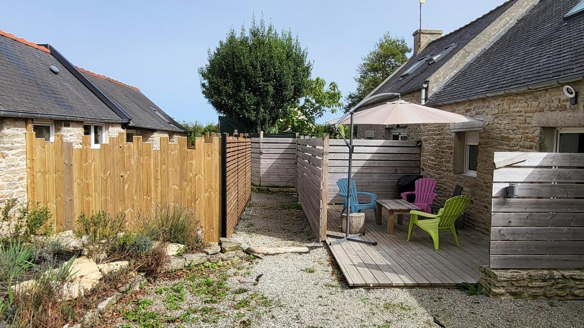 Kerelo Le Ptit St Roch, Maisonnette Cosy, Mer 5Km, Ploudalmézeau エクステリア 写真